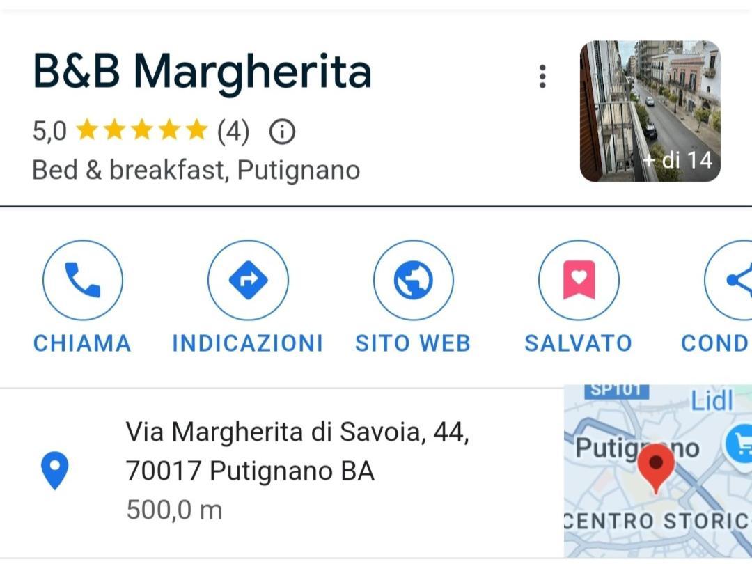 B&B Margherita Putignano Extérieur photo